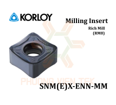 Mảnh Dao Phay SNM(E)X-ENN-MM (RM8) Korloy