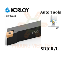 Cán Dao Tiện Auto Tools SDJCR/L Korloy