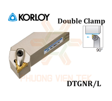 Cán Dao Tiện Ngoài DTGNR/L Korloy (Double Clamp)