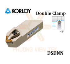 Cán Dao Tiện Ngoài DSDNN Korloy (Double Clamp)