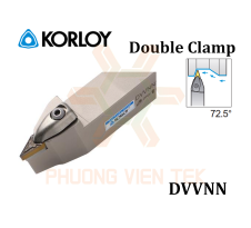 Cán Dao Tiện Ngoài DVVNN Korloy (Double Clamp)