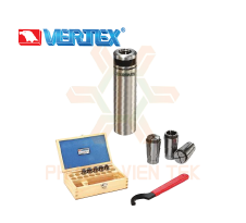 Bộ Bầu Kẹp Dao Phay Chuôi Trụ ST Collet SK Vertex