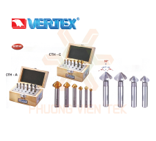 Bộ Dao Phay Thép Gió Vát Mép 45 Độ CTH Vertex