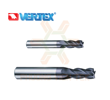 Dao Phay Ngón Hợp Kim 4 Me VE124, VE126 Vertex (<48HRC)