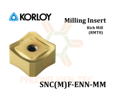 Mảnh Dao Phay SNC(M)F-ENN-MM (RMT8) Korloy