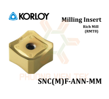 Mảnh Dao Phay SNC(M)F-ANN-MM (RMT8) Korloy