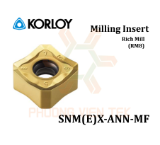 Mảnh Dao Phay SNM(E)X-ANN-MF (RM8) Korloy