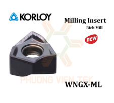 Mảnh Dao Phay WNGX-ML (RM6) Korloy