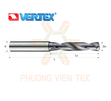 Mũi Khoan Hợp Kim Hiệu Suất Cao VDD31 Vertex