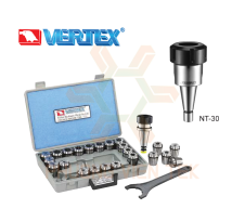 Bộ Bầu Kẹp Dao Chuôi NT Collet ER Vertex