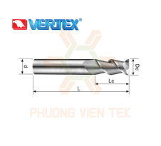 Dao Phay Nhôm Hợp Kim 2 Me VEA92 Vertex