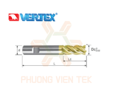 Dao Phay Inox 4 Me VFF51SX Vertex