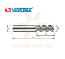 Dao Phay Nhôm Hợp Kim 3 Me VEA93 Vertex