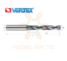 Mũi Khoan Hợp Kim Hiệu Suất Cao VDD32 Vertex