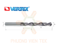 Mũi Khoan Hợp Kim Hiệu Suất Cao VDD33 Vertex