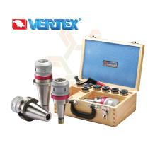 Bộ Bầu Kẹp Dao Collet Trụ C20, C25, C32, C42 Vertex
