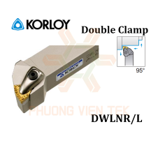 Cán Dao Tiện Ngoài DWLNR/L Korloy (Double Clamp)