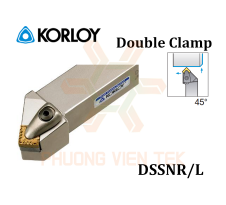 Cán Dao Tiện Ngoài DSSNR/L Korloy (Double Clamp)