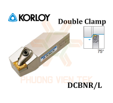Cán Dao Tiện Ngoài DCBNR/L Korloy (Double Clamp)