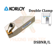 Cán Dao Tiện Ngoài DSBNR/L Korloy (Double Clamp)