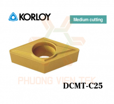 Mảnh Dao Tiện DCMT-C25 Korloy