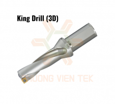 Cán Mũi Khoan King Drill K3D Gắn Mảnh 4, 5, 6mm Korloy