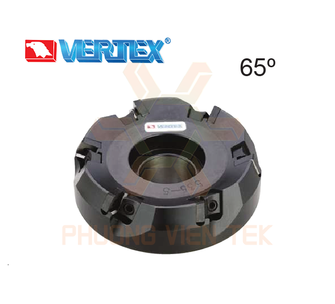 Đài Dao Phay Khỏa Mặt 65˚ Vertex Series SP535, 435