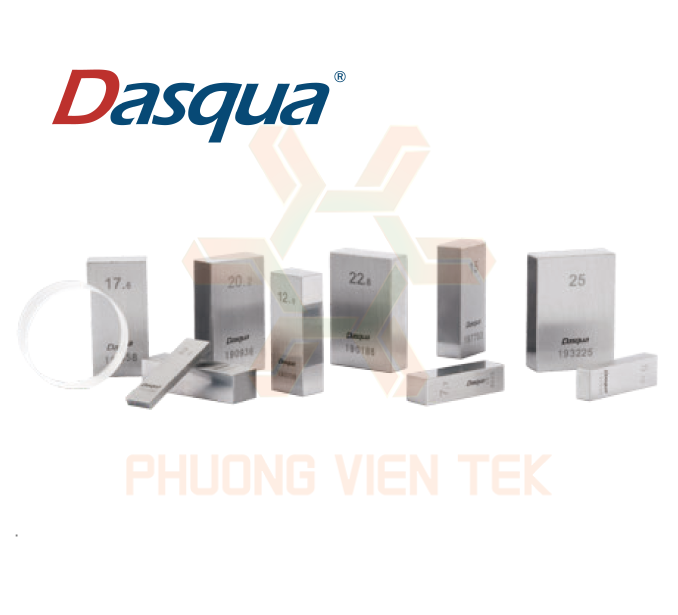 Bộ Hiệu Chuẩn Panme Bằng Thép Không Gỉ 6111-1210, 6111-1211 Dasqua