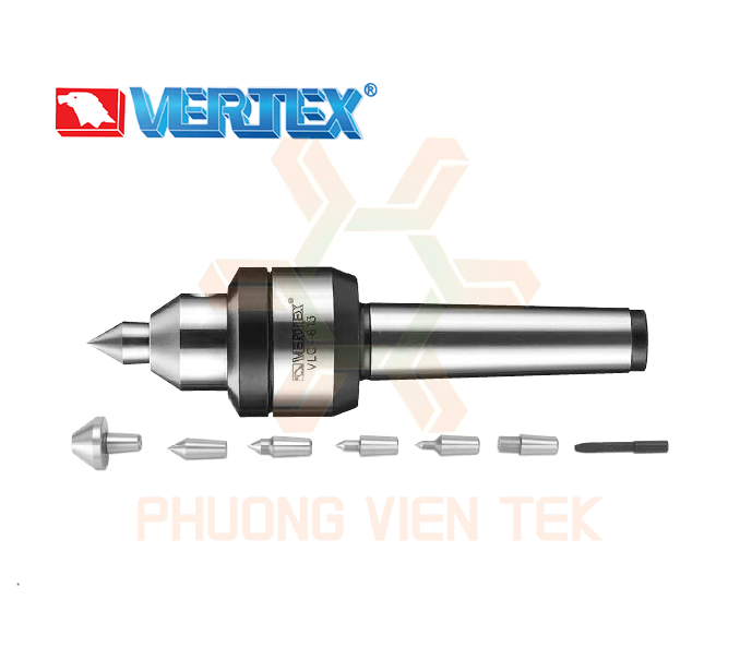 Chống Tâm Máy Tiện Mũi Tâm Thay Đổi VLC Vertex