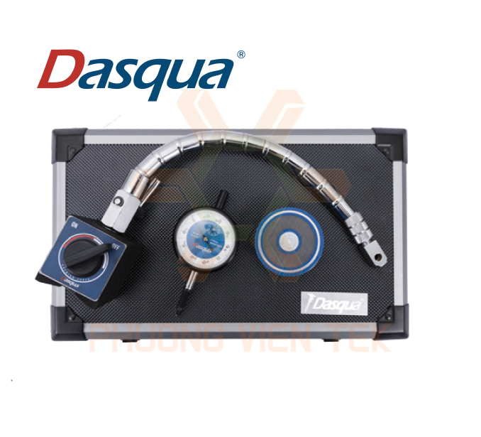 Đế Từ Flex Chrome Với Bộ Đồng Hồ So Series 7611 Dasqua